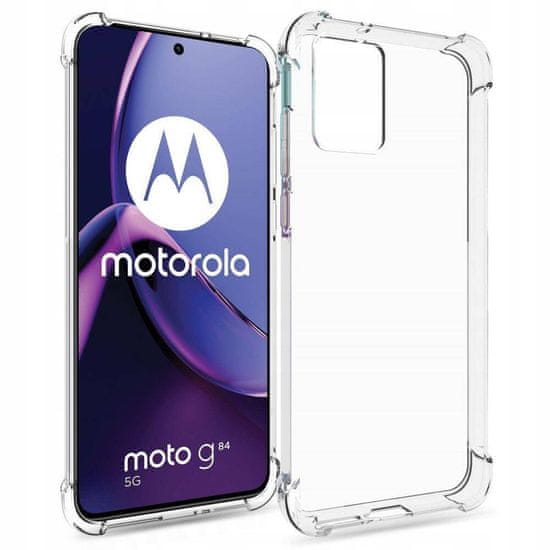 Tech-protect MOTOROLA MOTO G84 5G Tech-Protect FlexAir Pro Prozorno prozorno ohišje