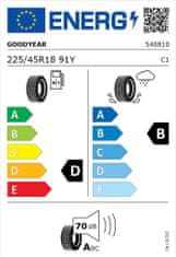 Goodyear Letna pnevmatika 225/45R18 91Y ROF=RFT Eagle F1 Asymmetric 3 AR 540810