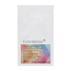 Wella Professional ColorMotion+ Structure Mask krepitvena maska za obvladljivost in sijaj las 15 ml za ženske