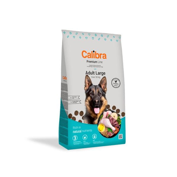  Calibra Premium Line suha hrana za pse, Adult Large, piščanec, 3 kg