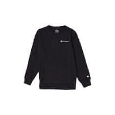 Champion Športni pulover črna 144 - 155 cm/L Crewneck Sweatshirt