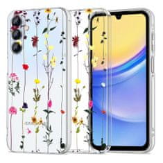 Tech-protect FlexAir ovitek za Samsung Galaxy A15 4G / 5G, garden floral