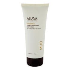 AHAVA Deadsea Mud Dermud Nourishing Body Cream krema za telo za suho kožo 200 ml za ženske