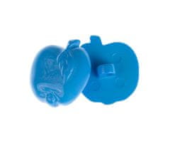 Gumb - komplet 6 kosov - d. 15 mm - jabolčno modra
