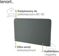 Trianova Oblazinjeno vzglavje BC-32 za posteljo v omari BC-02 - grafit