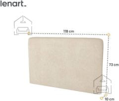 Trianova Oblazinjeno vzglavje BC-32 za posteljo v omari BC-02 - boucle bež