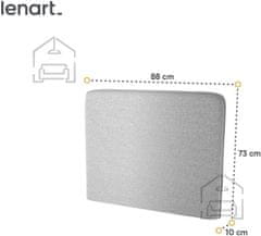 Trianova Oblazinjeno vzglavje BC-31 za posteljo v omari BC-03 - sivi