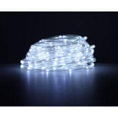 Aga LED svetlobna veriga 10 m 100 LED hladno bela