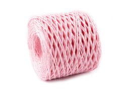 Rafija iz ličija za pletenje vrečk Ø1,5 mm - roza st.