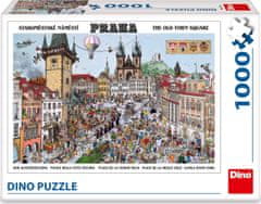 Dino Puzzle Old Town Square 1000 kosov