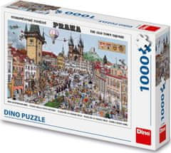 Dino Puzzle Old Town Square 1000 kosov