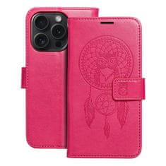 OEM MEZZO Knjižni ovitek za IPHONE 15 Pro dreamcatcher magenta