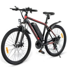 Samebike SY26 26" Električno kolo 36V 10Ah Črna