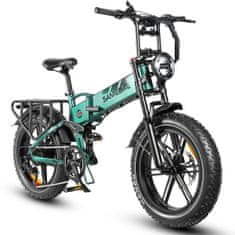 Samebike RS-A02 20" Električno kolo 100Nm 48V 17Ah Zelena