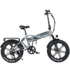 Samebike XWLX09 20" Električno kolo 48V 10AH Srebrna