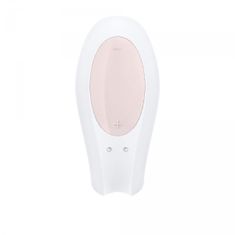 Satisfyer Vibrator za pare Satisfyer Double Joy, bel