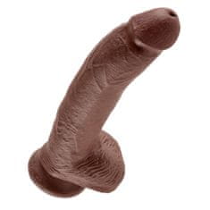 King Cock Dildo King Cock z modi 23 cm, temnejši