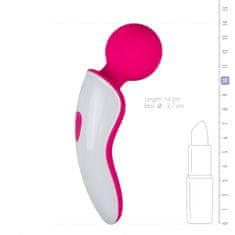 Easytoys Vibrator Mini Wand Massager - roza/bel