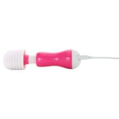 Bodywand Vibrator Bodywand Mini Massager z nastavki, roza