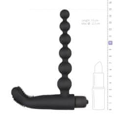 Easytoys Vibrator Beaded Buddy, črn