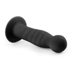 Easytoys Dildo s prisesalno kapico, črn