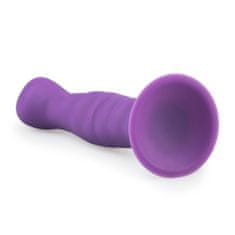 Easytoys Dildo Silicone Suction Cup, vijoličen