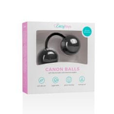 Easytoys Vaginalne kroglice Cannon Balls, črne