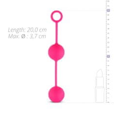 Easytoys Vaginalne kroglice Love Balls, roza