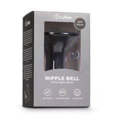 Easytoys Masažni vibrator za prsi Nipple Bell črn