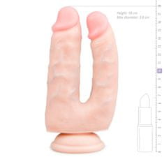 Easytoys Dvojni dildo 15 cm