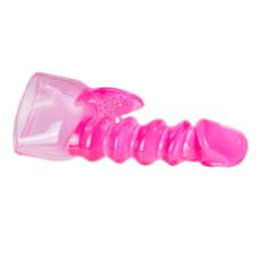 Easytoys Spiralni nastavek za masažni vibrator Easytoys, roza