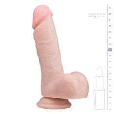 Easytoys Realistični dildo - 17,5 cm, kožni