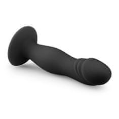 Easytoys Dildo s prisesalno kapico, črn