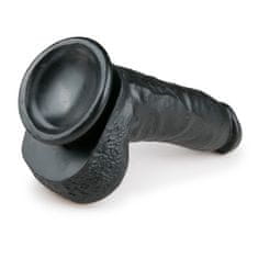 Easytoys Realistični dildo - 20 cm, črn