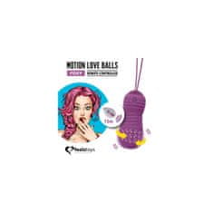 Feelztoys Vibracijski jajček FeelzToys - Motion Love Balls Foxy