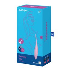 Satisfyer Točkovni stimulator Satisfyer Twirling Joy, roza