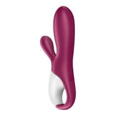 Satisfyer Vibrator Satisfyer Hot Bunny z aplikacijo, rdeč