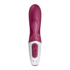 Satisfyer Vibrator Satisfyer Hot Bunny z aplikacijo, rdeč