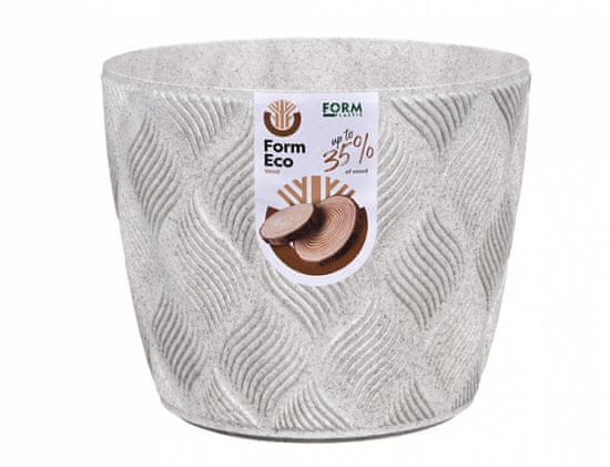 eoshop Pokrov za cvetlični lonec PETIT ECO FLOW plastični d15x12cm