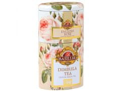 Basilur BASILUR English Rose & Dimbula 2 in 1 - črni lističi čaj v okrasni škatli, 100g x3