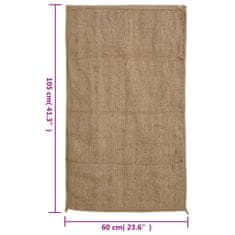 Vidaxl Vreče iz jute 30 kosov 60x105 cm 100 % juta 340 gsm