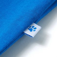 Vidaxl Otroška majica s kratkimi rokavi modra 92