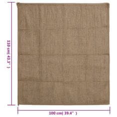 Vidaxl Vreče iz jute 30 kosov 100x110 cm 100 % juta 340 gsm