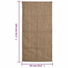 Greatstore Vreče iz jute 30 kosov 65x135 cm 100 % juta 340 gsm