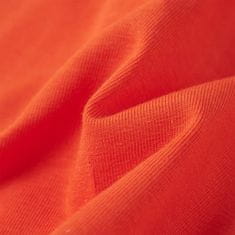 Vidaxl Otroška majica s kratkimi rokavi temno oranžna 104