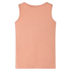 Vidaxl Otroška majica z naramnicami svetlo oranžna 104