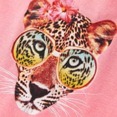 Vidaxl Otroška majica s kratkimi rokavi neon roza 92