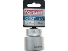 Fortum Vtična glava 1/2", 34mm, L 44mm