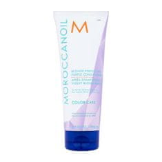 Moroccanoil Color Care Blonde Perfecting Purple Conditioner 200 ml balzam za nevtralizacijo rumenih tonov svetlih las za ženske