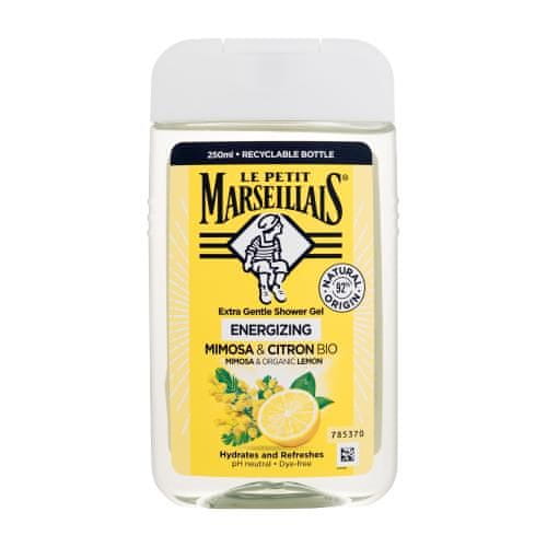 Le Petit Marseillais Extra Gentle Shower Gel Mimosa & Bio Lemon energijski gel za prhanje unisex